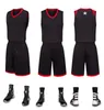 2019 Nouveaux maillots de basket-ball vierges logo imprimé Taille homme S-XXL prix pas cher expédition rapide bonne qualité Noir Rouge BR0003AA12