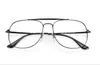 Wholesale-optical frames eyewear for uniex 55mm good looking fashion glasses with case