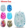 Siliconen wijnglazen Camouflage Lip Bohemen Nationale Schedel Bubble Waterfles Outdoor Cups Bier Whisky Glas Drinkware 11 Stijlen LJJO2054