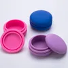 Nonstick wax container macaron silicone container grade jars dab tool storage jar oil container oil holder5987370