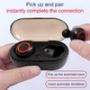 Auricolare Bluetooth senza fili K19 TWS 5.0 Cuffie impermeabili In Ear Gioco Sport Mini Twins Auricolari musicali Auricolari con custodia di ricarica per il telefono