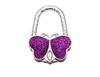 8 cores borboleta dobrado Handbag Bag Hook Hanger Titular Moda Rhinestone Crystal bag Hanger Gancho Titular SN2777