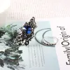 Crystal Butterfly Shape Trouwring Party Sieraden Ring Elegante Mode Classic