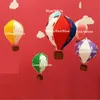 3D feltro colorato Hot Air Balloon Decoration Bandiera casa compleanno decorazioni sveglie con la nube Baby Room YQ01388