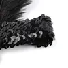 1920s Kobiety Pasmo Headband Vintage Headpiece Feather Flapper Great Gatsby Headdress Akcesoria do włosów Arco de Cabelo Mujer A81