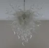 French Style Hand Blown Glass Chandelier Light Modern Crystal Decorative Chain Hanging Glass Art Chandelier