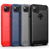 Carbon Fiber Brushed Soft TPU Case for Google Pixel 3 3A XL Pixel 4 XL 4A OnePlus 7 7T 8 Pro 6 6T