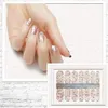 Série Glitter Fashion Nail Art Décalcomanie Collection Collection Stickers Manucure DIY Strips Fichier ADHESIVE SHINE