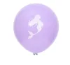 Ballons en latex sirène 10 pouces fête d'anniversaire décoration de mariage Halloween ballon sirène nouveau ballon de dessin animé 10 pièces/sac 2 couleurs LT1553