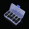 Freeshipping 300pcs/Box M3 Nylon Spacers Screw Nut Assortment Kit Hex Standoff Spacers Screws Single Double-Pass Nut Repair Tools