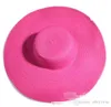 Fashion Sun Hat Women039S Floppy Hats Foldbara Wide Large Brim Floppy Bucket Hat Summer Beach Sun Hat Cap8252281