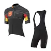 Homens Capo Equipe Ciclismo Jersey Terno 2022 Verão Camisa de Manga Curta / Big Shorts Conjunto Maillot Ciclismo Roupas Bicicletas Rápida Roupas De Bicicleta Dry Y220125