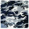 Militär Bandanas Paisley 100% Bomull Hearwear Camouflage Print Unisex Pocket Square-Hop Headscarf för utomhuscykling 12st / lot