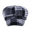 Mode-Vrouwelijke Dames Casual Beret Cap Octagonal Hats 54-58 cm Hoge Kwaliteit Kasjmier Imithick Cotton Warmer Girl NewsBoy Caps