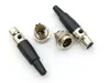 1 Set high quality Mini XLR Socket 5Pin M/F Plug Cable Inline Plug connector