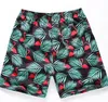 Moda-Pantalones de playa, shorts de cinco puntos de secado rápido, bañadores