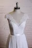 2020 Простые свадебные платья бохо скромные с рукавами для крышкой кружев