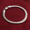 Gros-NOUVEAU 20CM 18K Or Jaune \ Argent Plaqué Hip Hop Chaîne BRACELET Mode Hommes Cuba Lien Bracelets Pour Hommes Bijoux De Fête