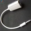 Nieuwe 3.5mm 1 Man naar 2 Vrouwelijke Audio Hoofdtelefoon Splitter Adpater Oortelefoon Splitter Kabel voor iPhone 7 Samsung S7 Edge HTC BlackBerry