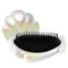 Coquille peigne à cheveux peigne De Massage Anti-noué femmes brosse à cheveux peigne coiffure outils De coiffure 3 couleurs Peine De Pelo De Concha De Masaje