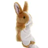 Marionnettes à main de lapin, jouets animaux en peluche pour jeu de simulation imaginatif, bas de conte 8149310