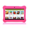 Kids carton Soft Silicone Silicon Case Protective Cover Rubber with handle For 7 inch Q88 A33 kid Tablet pc 50pcs