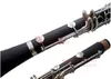 بوفيه فرنسي كرامبون R13 BB Clarinet 17 Keys Bakelite Silver Key مع إكسسوارات الحالة التي تلعب الآلات الموسيقية 1259892