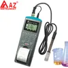 AZ9831AZ9851 AZ9861AZ9871 AZ9881 Manometer Differenzdrucktester Messgerät Datenlogger mit integriertem Drucker 11 Messeinheiten Software