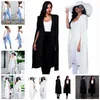 capes 2021 European American fashion pure color sleeveless personality style long suit jacket.Support mixed batch