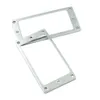 Naomi 2 stks zilveren metalen humbucker pick -up frame montage ringen voor elektrische gitaar hoge kwaliteit new986936666