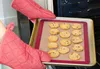 Tapete de cozimento de silicone antiaderente forro de silicone para assadeiras Macaron Pastry Cookie Bun Panificação Tapetes antiaderentes Bakeware Ferramentas de confeitaria S M L