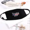 18styles Trump Face Mask Cotton Trump 2020 Masks Cloth Anti-dust Mask Woman Men Unisex Fashion Winter Warm Black US Flag Masks GGA3546-2