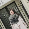 Wholesale-2019 winter luxury cashmere scarves high-end classic brand fashionable men and women's large shawls 200*70