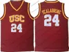 Mit8 Custom 2020 USC Trojans Basketball 21 Onyeka Okongwu 2 Jonah Mathews 31 Nick Rakocevic 4 Daniel Utomi Vintage Men Youth Kid Jerseys 4XL