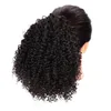 Human Hair Ponytail rabo de cordão afro amaldiçoado curly brasileiro indiano peruano Extensões de cabelo humano Pony Tails para Africa Women8843342