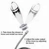 Stainless steel Enema Shower Anus Plug Dilator Vagina Deep Cleaning Butt Wash Showers for Women Hygiene Products Douche