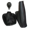 5 Speed 6 Gear Manual Shift Knob With Real Leather Handbrake Gaiter Shift Boot For 3 Series E36 E46 M3