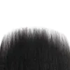 Yaki Extensões de Cabelo Virgem Reta IsHow Pacotes de Cabelo Humano com Fechamento Cabelo Brasileiro 3bundos com Lace Frontal