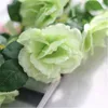 3PCS /ロット100センチ造花ローズのバラのヴィインの本物のタッチ植物のヴィインの偽の花の家の装飾的な花輪のための家の装飾