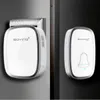 Waterproof Wireless Cordless Home Digital Doorbell Wall Plug-in Music Door Chime Kit - White