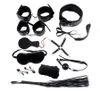 10 Pcs/Set Bondage Beginners/Starter Kit/Pack Cuffs Restraint Fetish Sex Toy for Women BDSM Sex Products