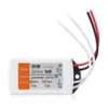 Motorista da fonte de alimentaÃ§Ã £ o do excitador do diodo emissor de luz de 12V 18W (CA 100-240V 50-60Hz)