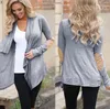 Nuove donne primavera cardigan in stile europeo Top casual a contrasto maniche lunghe sottili capispalla top abbigliamento di colore solido