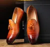 Spiczaste Toe Formalne buty Mężczyzna PU Skórzane Oxfords Wiosna Mężczyźni Włochy Dress Business Wedding Buty dla Mężczyzna Duża Rozmiary 37-47 DA069