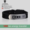LITTLE FROG Personality Men Bracelet Energy Stainless Steel & Silicone Bracelets Magnetic Hematite Bead Jewelry 20005317f