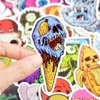 100 datorer Horrible Punk Waterproof Vinyl Stickers Pack för tonåringar Vuxna till DIY Telefon Laptop Water Bottle Bagage Scrapbook Bike Car 6877512