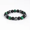 10 Styles Triple Protection Bracelet For Protection Bring Luck And Prosperity Hematite Black Obsidian Tiger Eye Stone Bracelets