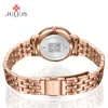 Julius Brand 2020 Nowy Wiosna Zegarek Kwarcowy Kobiety Moda Casual Clock Shell Dial Whatch Wodoodporna 30m Stal Montre Femme Ja-959