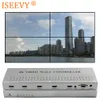 Freeshipping 4K Video Wall Controller 2x2 1x2 2x1 1x3 3x1 1x4 4x1 supporto 4K30 (3840 * 2160) Ingressi HD-MI per max 4 TV Splice