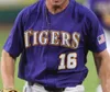 New Wears LSU Tigers College Baseball CWS Purple Gold White White DJ Lemahieu Alex Bregman Nola Gausman All Stitched Any Name Name N